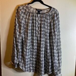 White House Black Market silk blouse